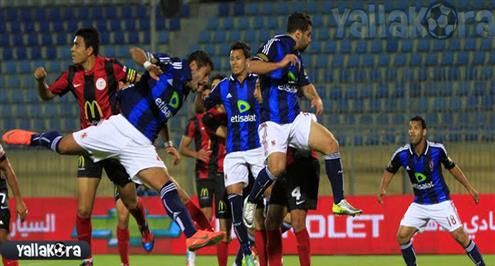 الأهلي يواجه بنغازي بالأزرق